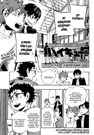 Haikyuu!! 10. fejezet