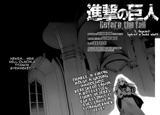 Shingeki no Kyojin - Before the Fall 3. fejezet